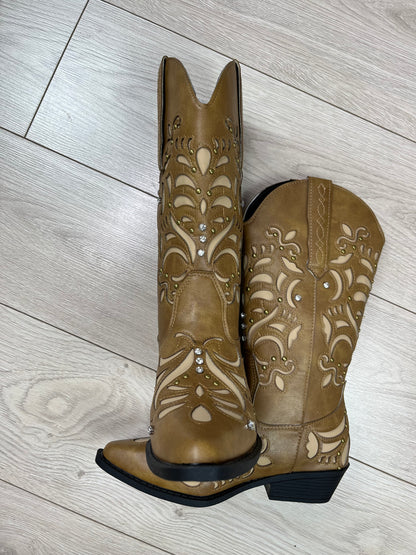 Brown Leather Boots™