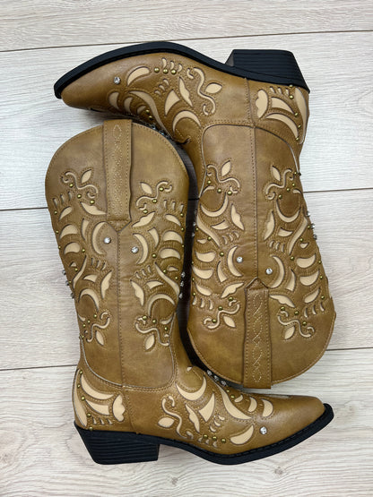 Brown Leather Boots™